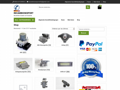 recambiosexport.es snapshot