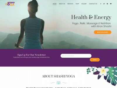 shashiyoga.com snapshot
