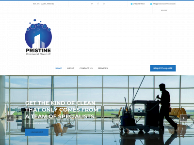 pristinecommercialclean.com snapshot
