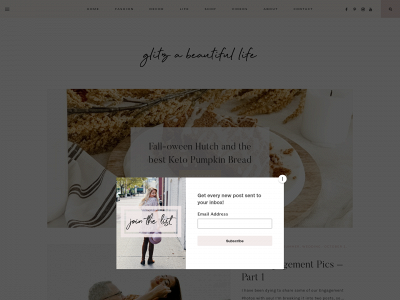 glitzabeautifullife.com snapshot