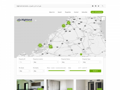 highland-estate.com snapshot