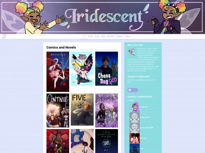 iridescent.lgbt snapshot