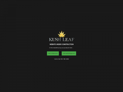 kushleaf.ca snapshot