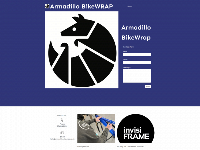 armadillobikewrap.co.uk snapshot