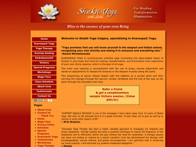 shaktiyogacalgary.com snapshot