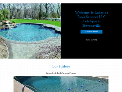 lakesidepoolservices.com snapshot