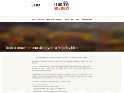 lariojabiketours.com snapshot