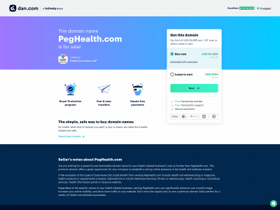 peghealth.com snapshot