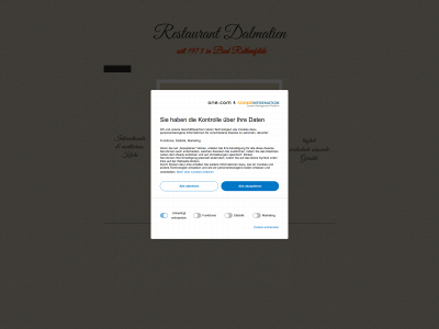 restaurantdalmatien.de snapshot
