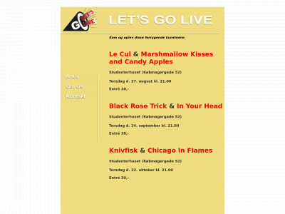 letsgolive.dk snapshot