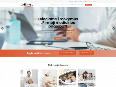 militra.lt snapshot