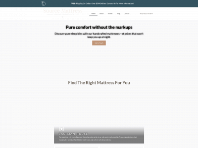 sourcemattress.com snapshot