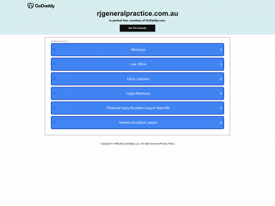 rjgeneralpractice.com.au snapshot