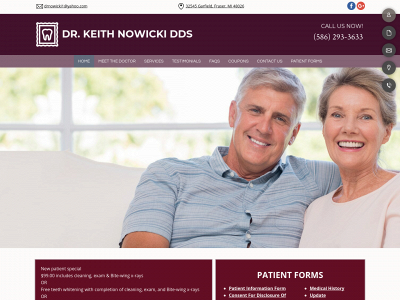 drkeithnowicki.com snapshot