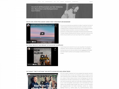 www.axel-kuehn.com snapshot