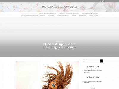haarwuchsbeschleunigung.de snapshot