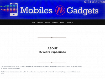 mobilesngadgets.com snapshot