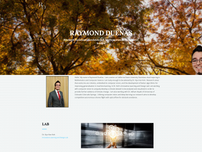 raymondduenas.com snapshot