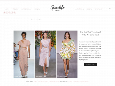 thesparkleguide.com snapshot