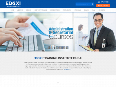 edoxitraining.com snapshot