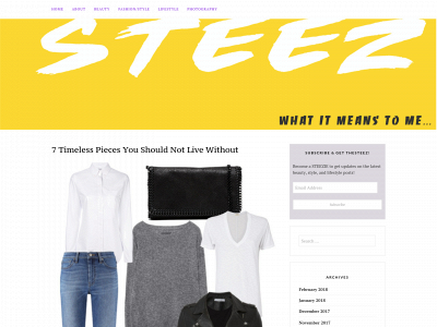 thesteezonline.com snapshot