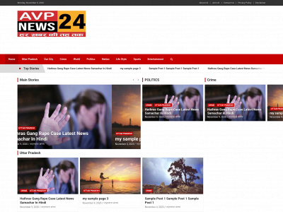 avp24news.com snapshot