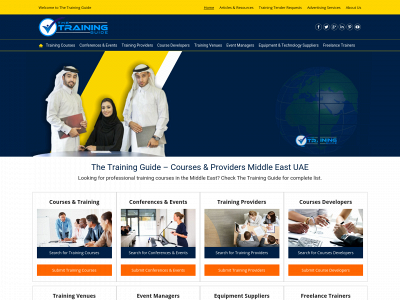 the-training-guide.com snapshot