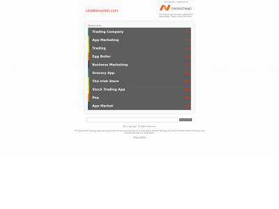 coddlemarket.com snapshot