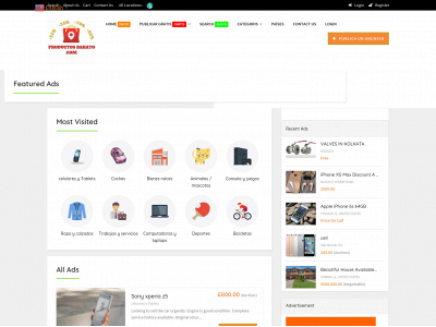 productosbarato.com snapshot