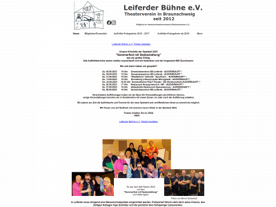 leiferderbuehne.de snapshot