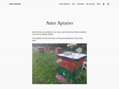 aster-apiaries.us snapshot