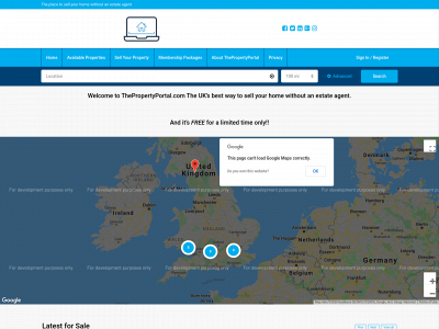 thepropertyportal.com snapshot