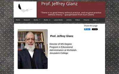 jeffreyglanz.com snapshot