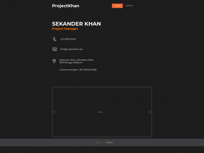 projectkhan.be snapshot