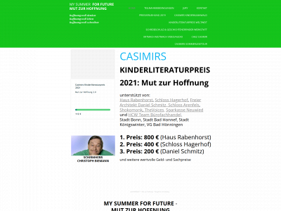 my-summer-for-future.de snapshot