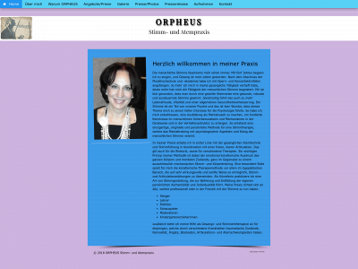 orpheus-praxis.com snapshot