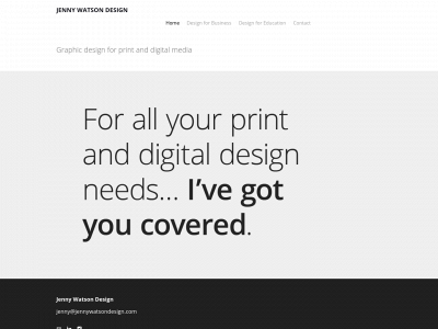 www.jennywatsondesign.com snapshot