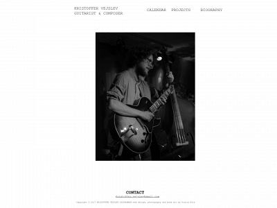 kristoffervejslev.com snapshot