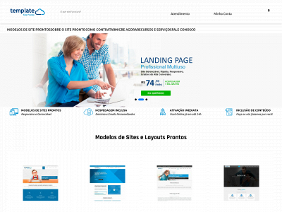 templatesitepronto.com snapshot