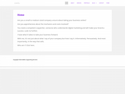 adella.biz snapshot