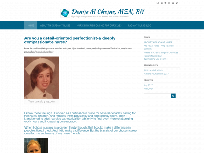 denisechesne.com snapshot