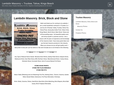 truckeemasonry.com snapshot