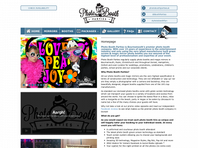 photoboothparties.co.uk snapshot