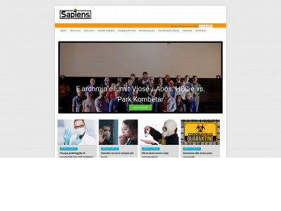 sapiens.al snapshot