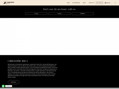 christopheibiza.com snapshot