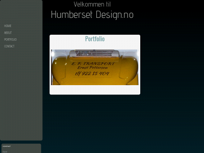 humbersetdesign.no snapshot