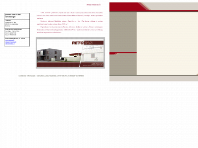 retoras.lt snapshot