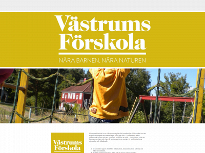 vastrumsforskola.se snapshot