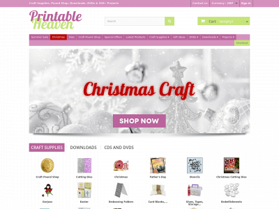 printableheaven.com snapshot