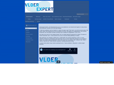 vloerexpert.be snapshot
